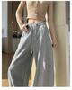 Spring 2026 High-Waisted Wide-Leg Pants - Slimming Loose Straight Casual Two-Wear Floor-Length for Women