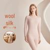 Women's Cashmere Silk Blend Thermal Underwear Set