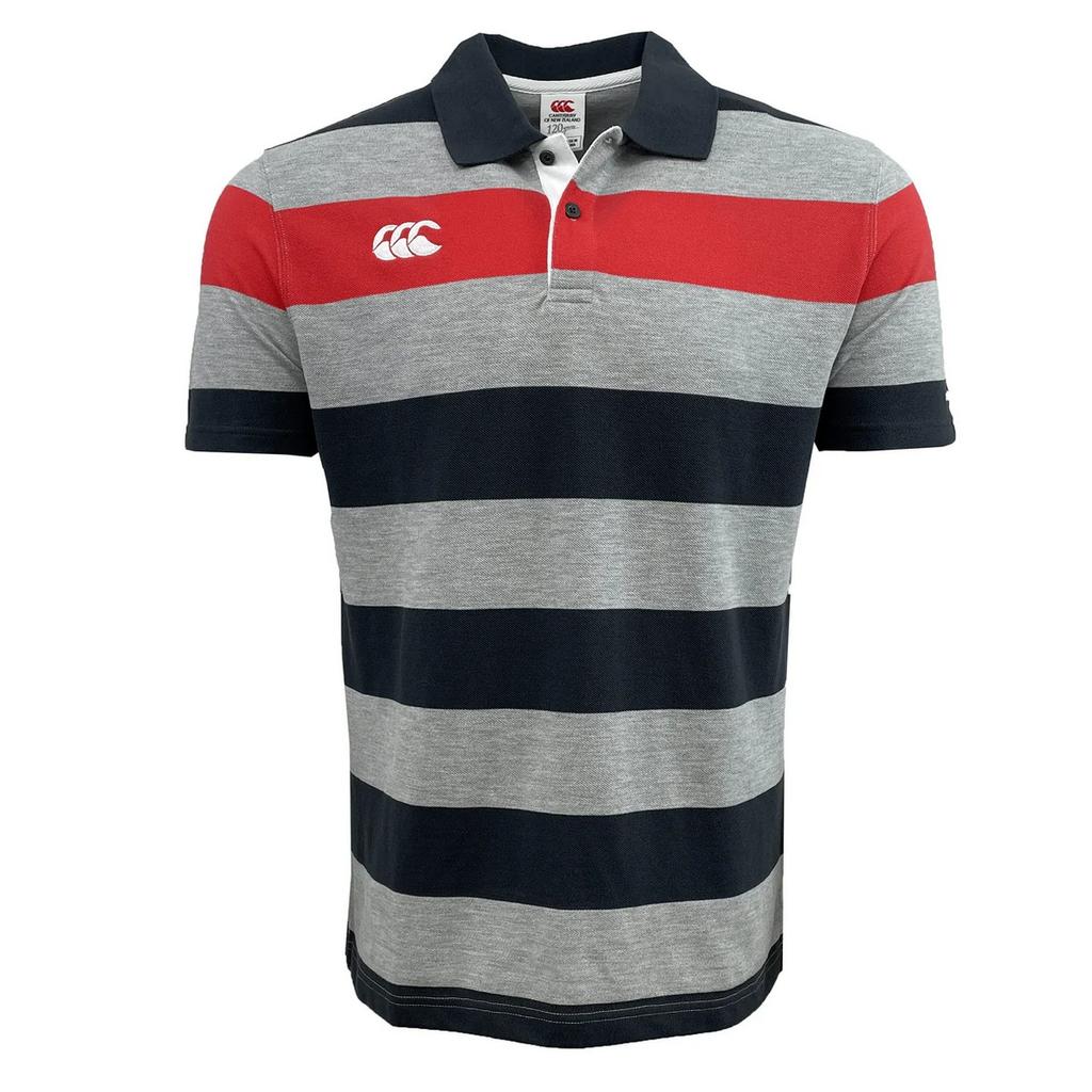 canterbury Men's Engineered Stripe Polo Shirt