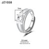 Tingxiang Versatile DIY S925 Sterling Silver Openable Ring Blanks - Multiple Styles
