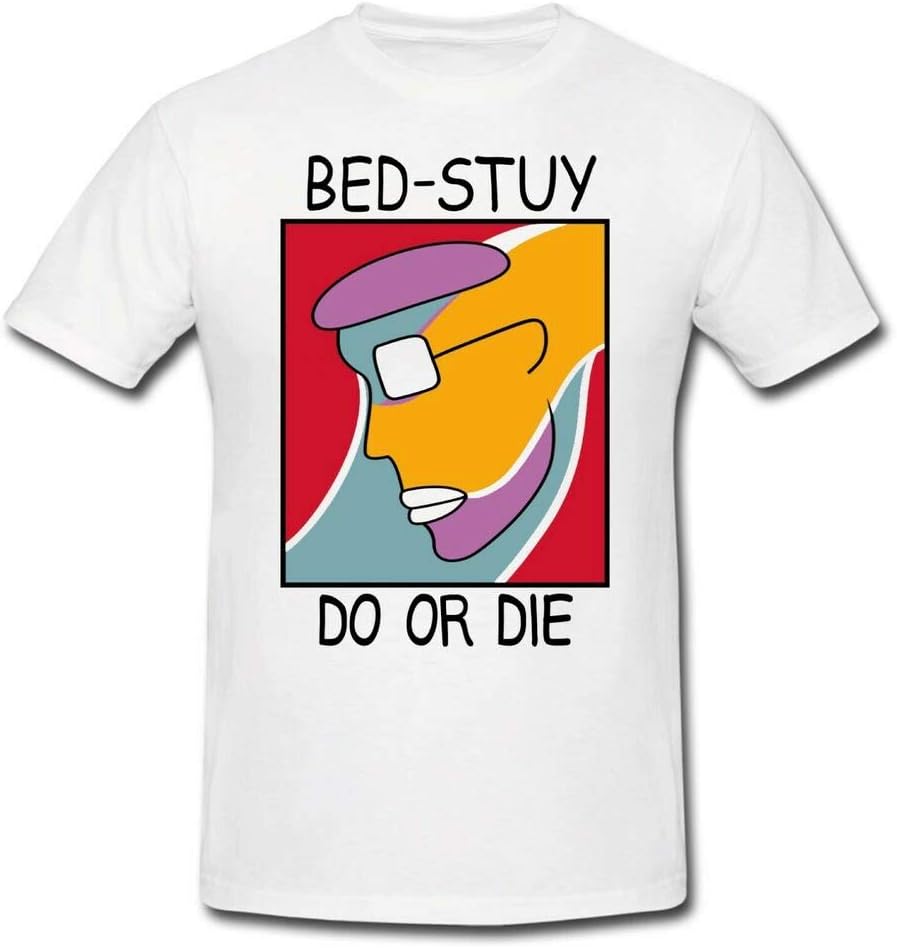 T-Shirt Jersey Shirt Bed Stuy Do Or Die-Do The Right Thing Movie Spike Lee XXL белый