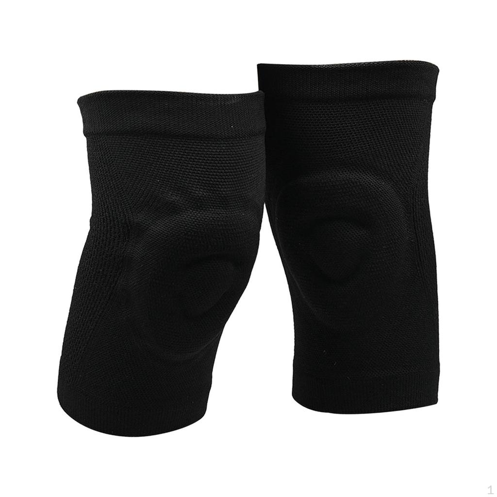 1 Pair Knee Brace Joint Pad Portable Patella Support Protector Sleeve for Running
