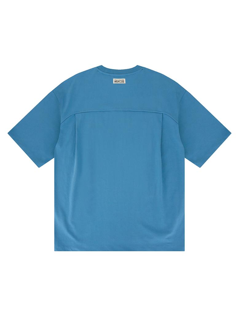 MOFLOS Rabbit Turtle Surfing T-Shirt Blue