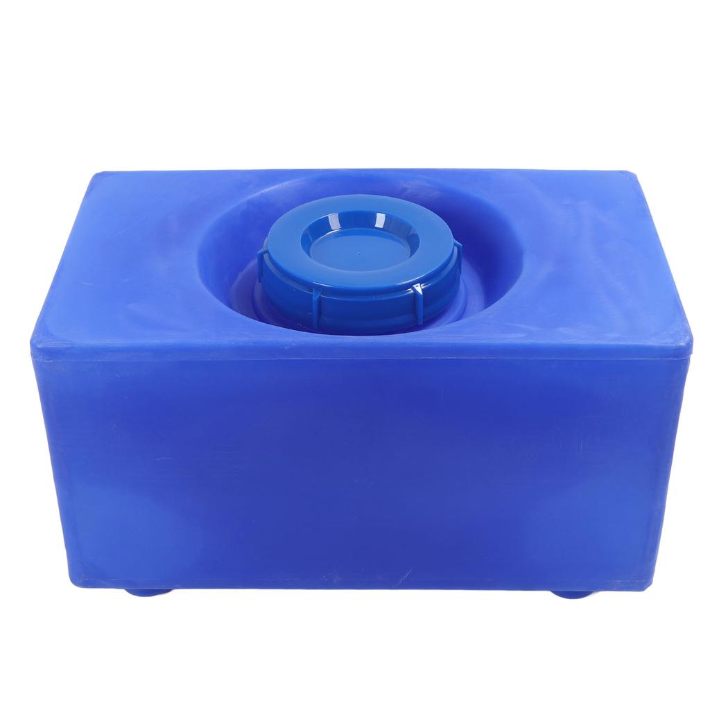 9 Gallon RV Water Tank 19.88x11.81x9.84in Blue LLDPE Fresh Water Storage Tank for Trailer Camping Vehicles Boat Yacht