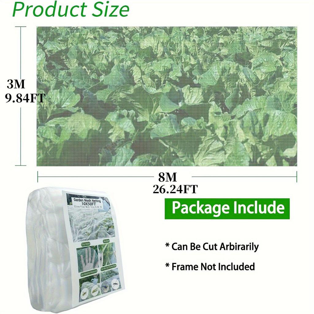 Cross-Border Agricultural Greenhouse Insect Net: Nylon Mesh for Vegetable Growth and Garden Protection