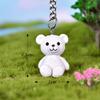 Cartoon Resin Bear Doll Women Men Cute Anime On Bag Car Trinket Jewelry Wedding Party Girls Gift Bag Charm