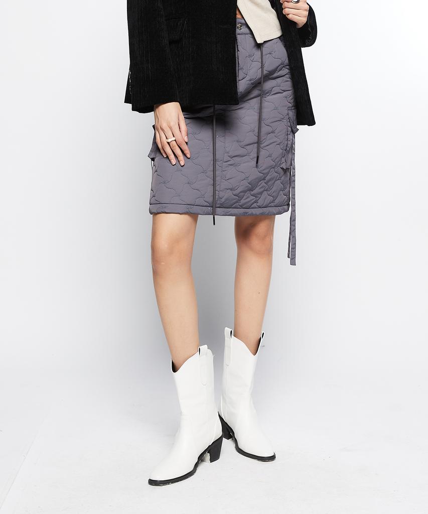Latizen L7 Quilting Skirt(Charcoal)