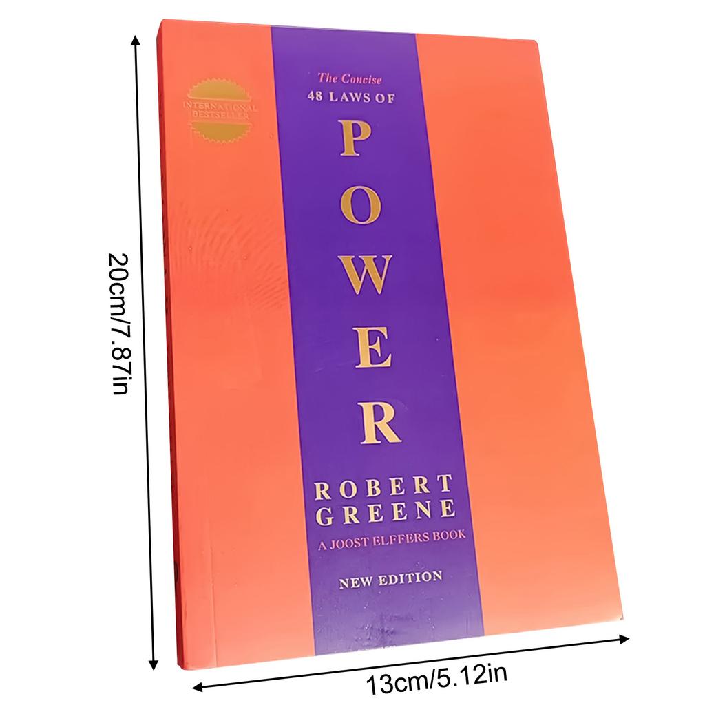 The Concise 48 Laws of Power English Book By Robert Greene Political Leadership Political Philosophy Motivation Books for Adult