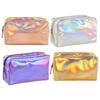Multifunctional Jewelry Carrying Pouch PU Leather Jewelry Bag Elegant Accessory Storage Bag Portable Jewelry Containers