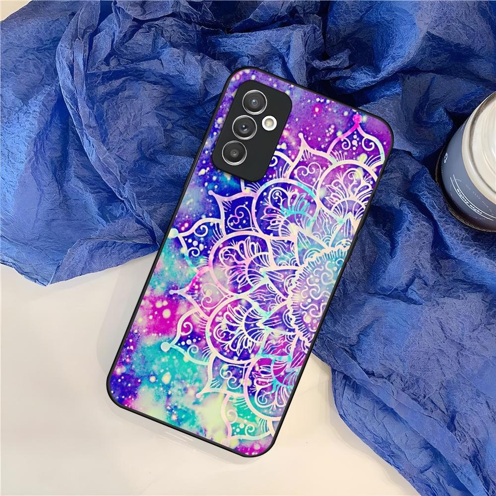 Mandala Chakra Yoga Phone Case for Samsung S25 S24 S30 S21 S23 S20 S22 Fe S10 E S9 Note 20 Pro Ultra Plus glass Cover