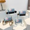 Stylish Summer Patchwork Women's Bag 2024 Trendy Denim Star Crossbody Shoulder Bag