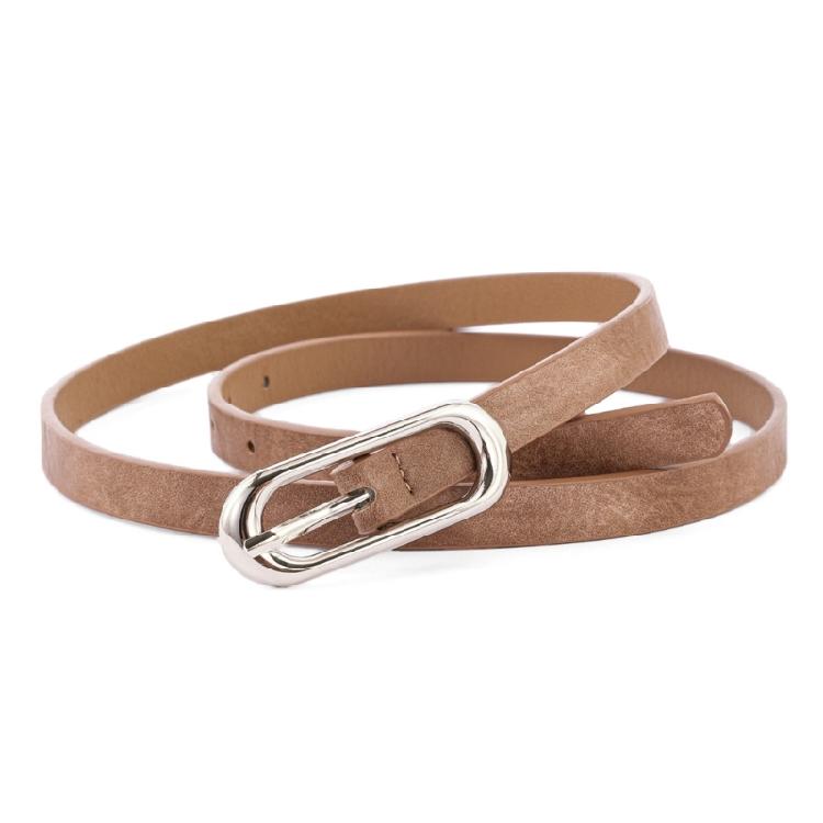 Women’s Lightweight PU Leather Waist Belt Slim Adjustable Strap Elegant Wardrobe For Formal Casual Outfits