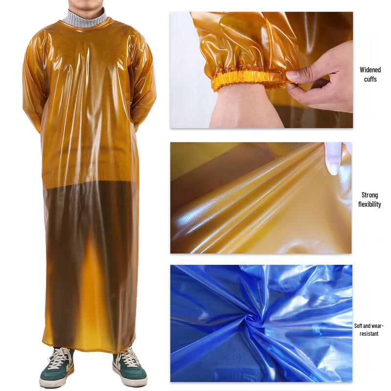 Waterproof Oil-Proof Long-Sleeve Apron