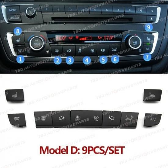 Auto Armaturenbrett AC Luft CD Knopf MAX AUTO für BMW 4er F32 F33 F36 2011 -2018