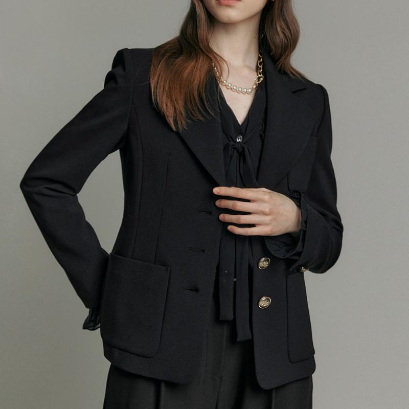 Maxza Single Breasted Slim Fit Jacket Cc10qj301on