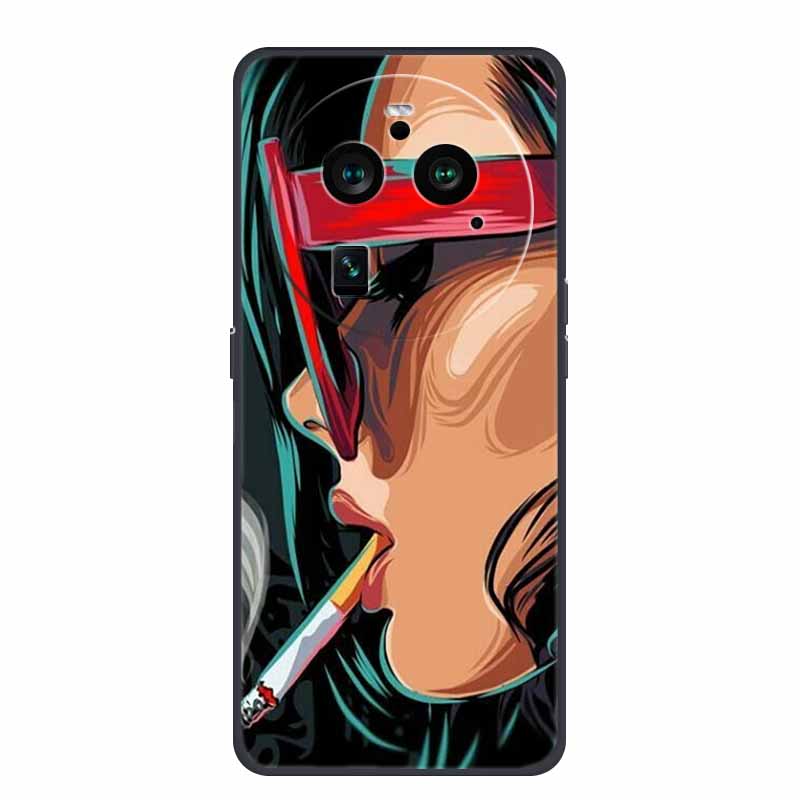 For OPPO Find X6 Pro Cases Fashion Soft Silicone Phone Covers For OPPO Find X6 5G Back Case Fundas Coque Bumper Find X6 X6Pro 5G