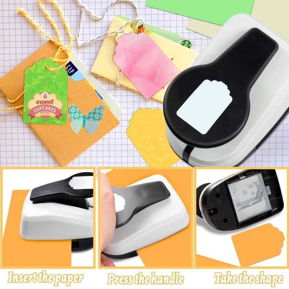 Extra Large Paper Hole Puncher Precision Corner Cutter Student Tag Maker School Office