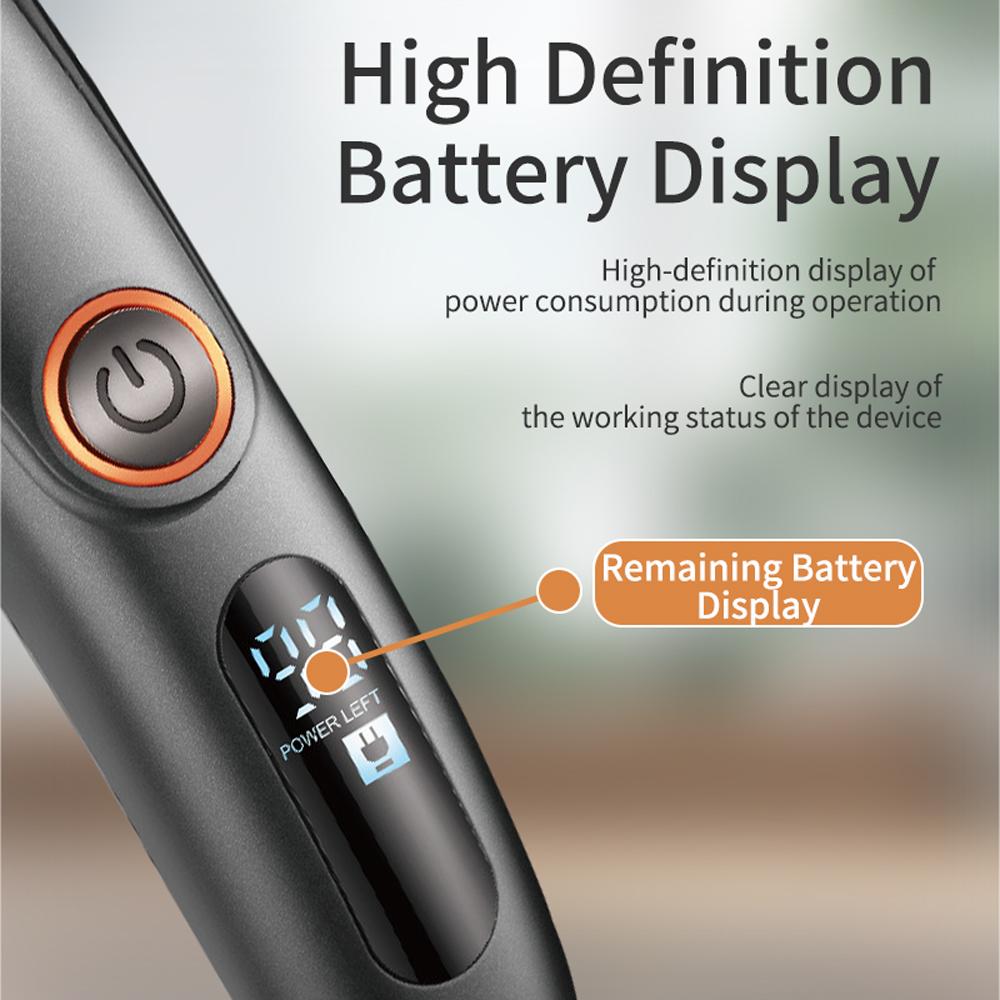 Hair Clipper, Cordless Beard Trimmer Shaver Electric T Blade Hair Trimmer Grooming Kit Razor, Zero Gap Hair Cutting Kit With Guide Combs