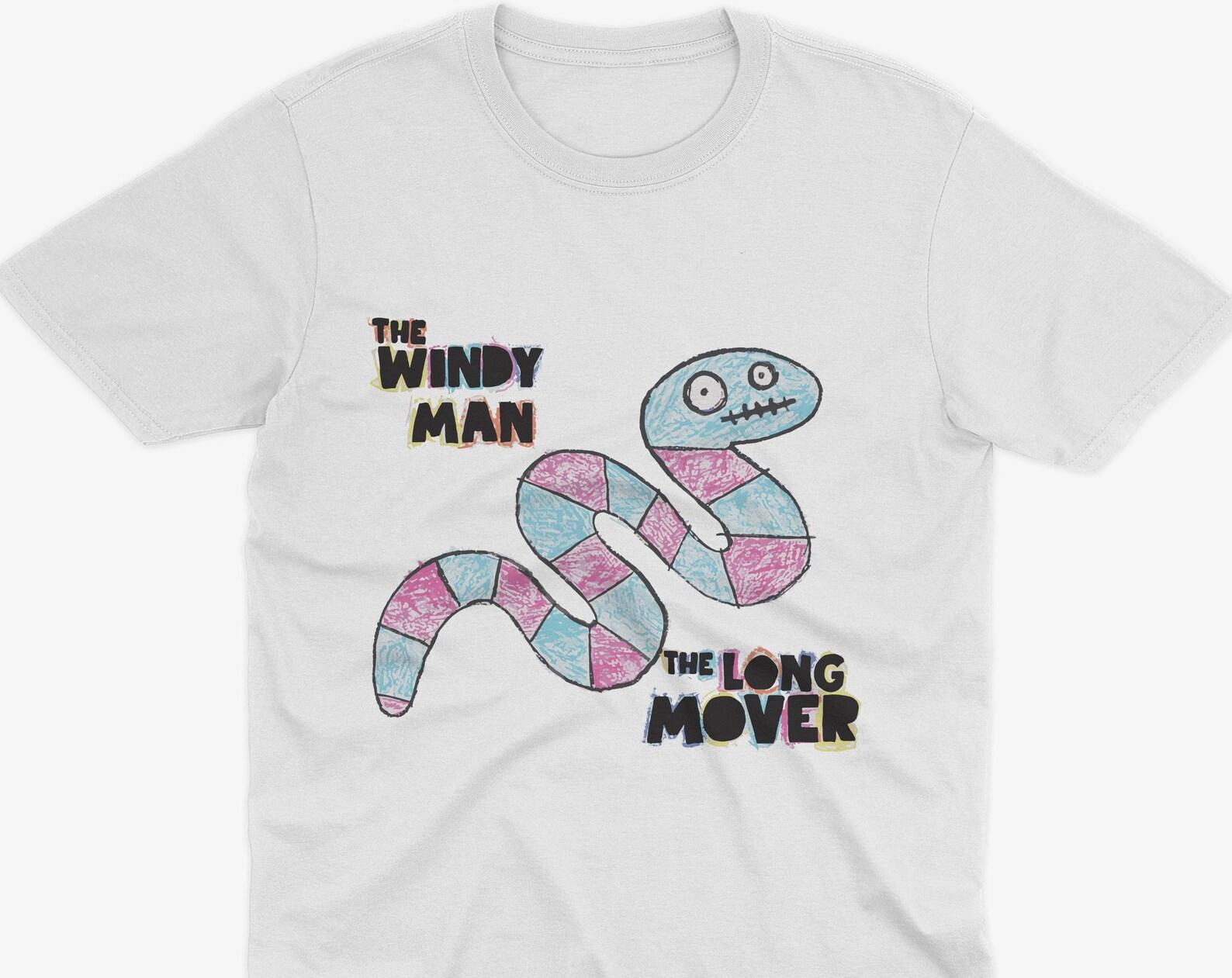 The Mighty Boosh Windy Man T-Shirt, The Mighty Boosh T-Shirt, Mighty Boosh Gift, Howard Moon Vince Noir, Old Gregg, Mighty Boosh Art 2XL