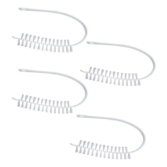 Yousheng 2/3/4/5Pcs Washing Machine Brush 360 Degree Bendable Design Multi-Purpose Reusable Household Cleaning Brush