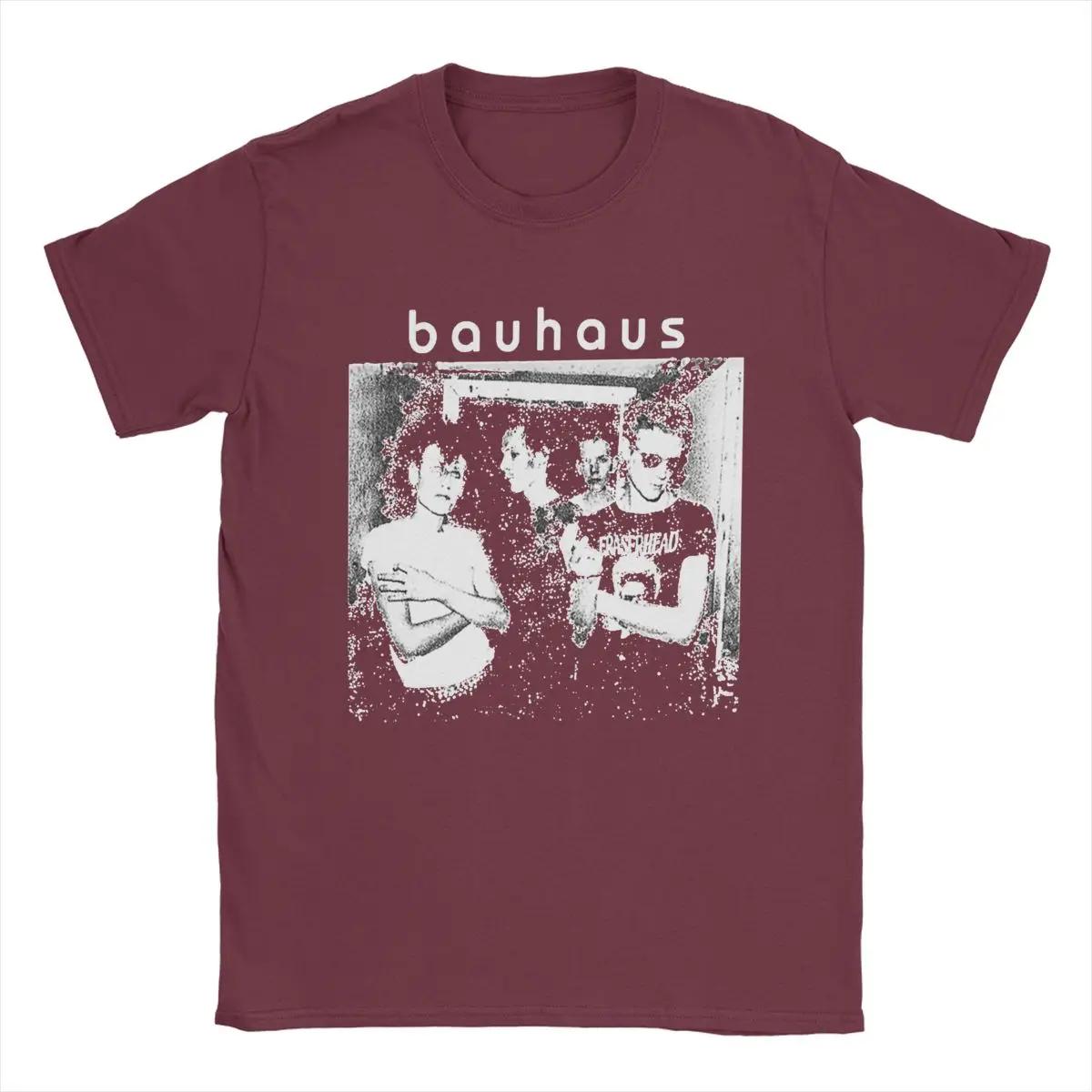 

Мужские футболки The Passion Of Lovers Post Punk 80-х Bauhaus, одежда из 100% хлопка, забавные футболки с коротким рукавом и круглым вырезом, идея для подарка XXXXXL бордовый