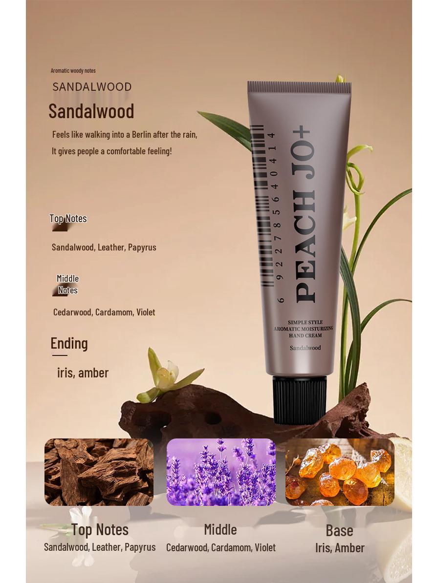 

КРЕМ ДЛЯ РУК PEACH JO Корейський Нефритовий Дракон Чай та Білий Мускус з Пудрою Сандалового Дерева