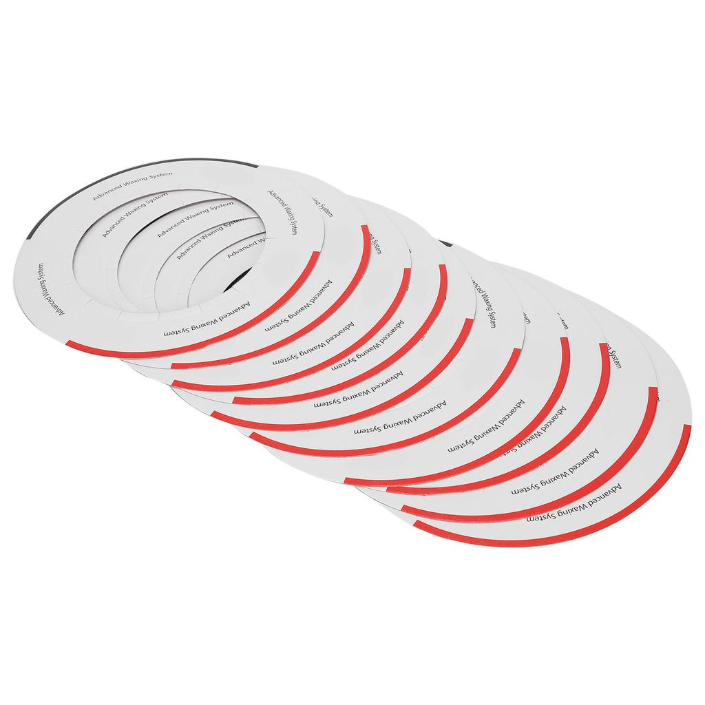 10Pcs Universal Wax Warmer Collar Waxing Machine Cleaning Paper Ring Wax Heater Protective Collar
