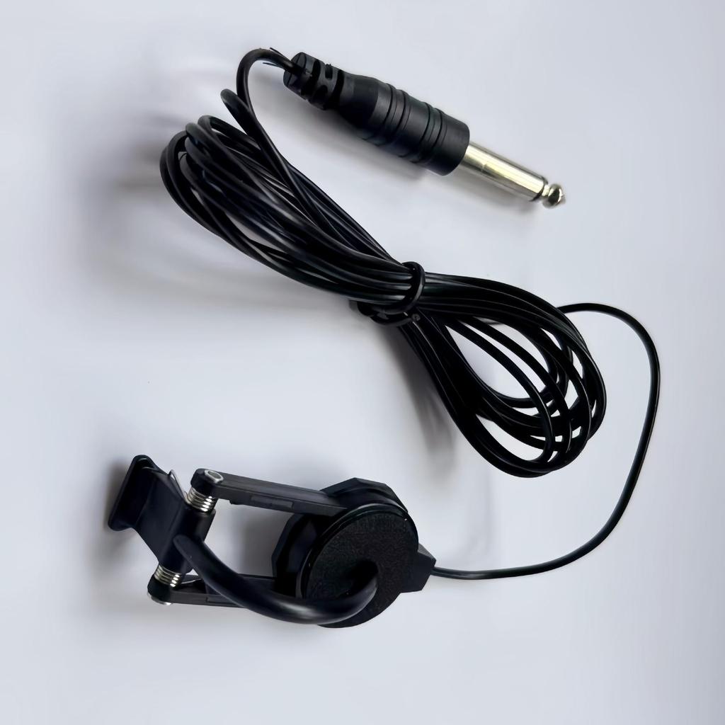 Portable Clip-On Violin and Ukulele Pickup for No-Hole Soundhole Instruments