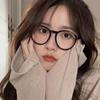 Korean Style Retro Anti-Blue Light Round Glasses Frame for Men and Women