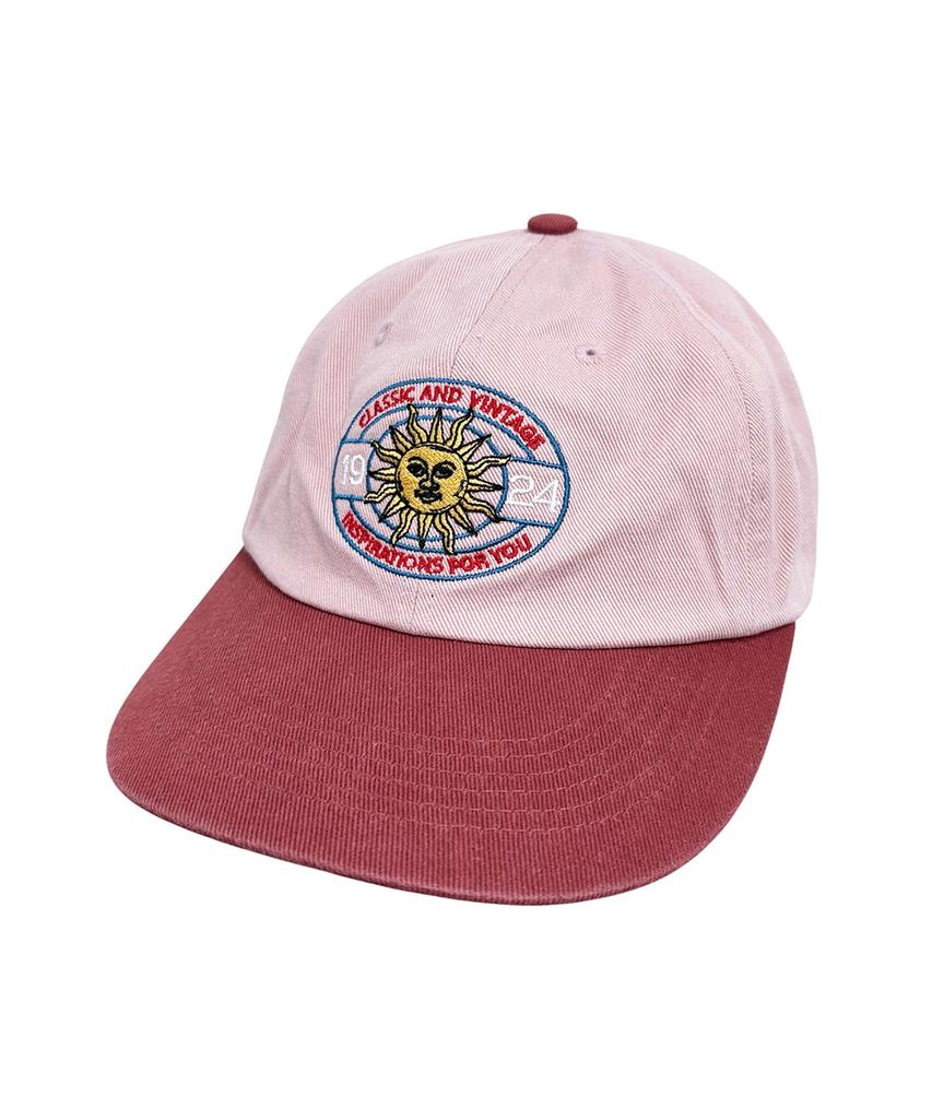 Paeseul Sunset Washed Cap Pink/Brick