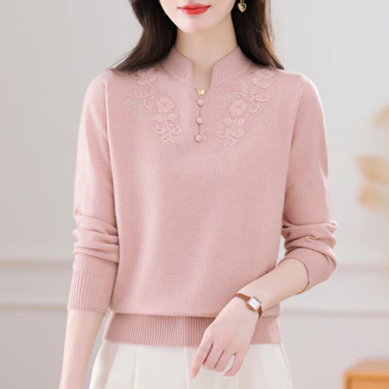 

XUEXI Women s Casual Long-Sleeve Knit Top XL