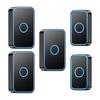 Wireless Ultra-Long Range Doorbell, Electronic Ding Dong Chime, Waterproof Call Button for Elderly, One-to-Three System