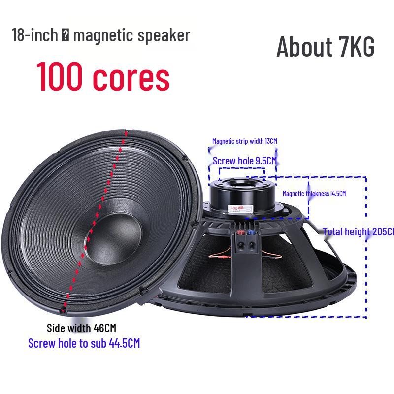 Professional 12" & 15" Full-Range Bass Stage Speaker for KTV