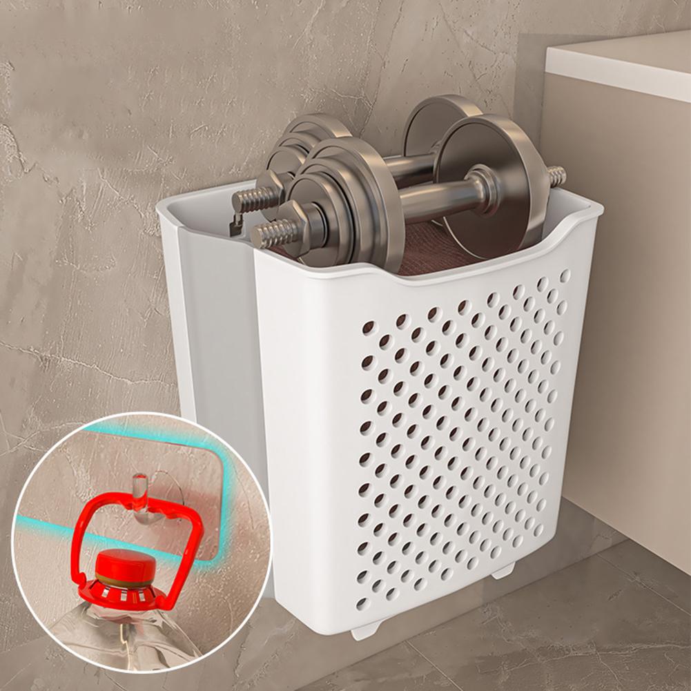 Foldable Wall Hanging Laundry Basket Suitable for All Living Spaces