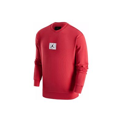 Jordan FW23 Year Of The Dragon CNY Series New Year Logo Patch Crew Neck Loose Sweatshirt Men Sweatshirt Lobster-Red FB6935-604