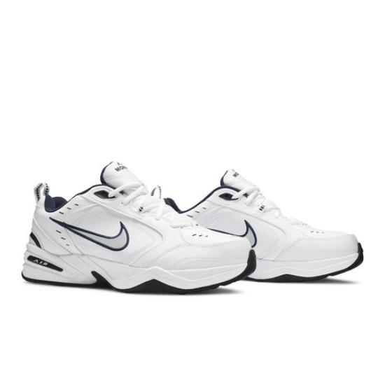 

Nike Air Monarch IV 4E Широкий 416355-102 EU 42.5 тёмно-синий/белый