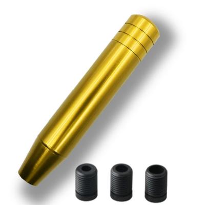APAGAI Shift MT Replacement for Trucks and Light Aluminum Universal Car Shifter Long Lever Extension Includes Joint Gold Knob, Extension, Trucks,