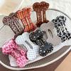 Rhinestone Flat Hair Claw Bone Shaped Hair Accessories Creative Hair Clip