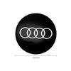 For Audi  A5 4Pcs 56mm Car Wheel Hub Cap Center Sticker Emblem Badge Decal Accessories For Audi A1 A3 A4 A5 A6 A7 Q3 Q5 Q7 RS3 RS4 RS5 S3 S4