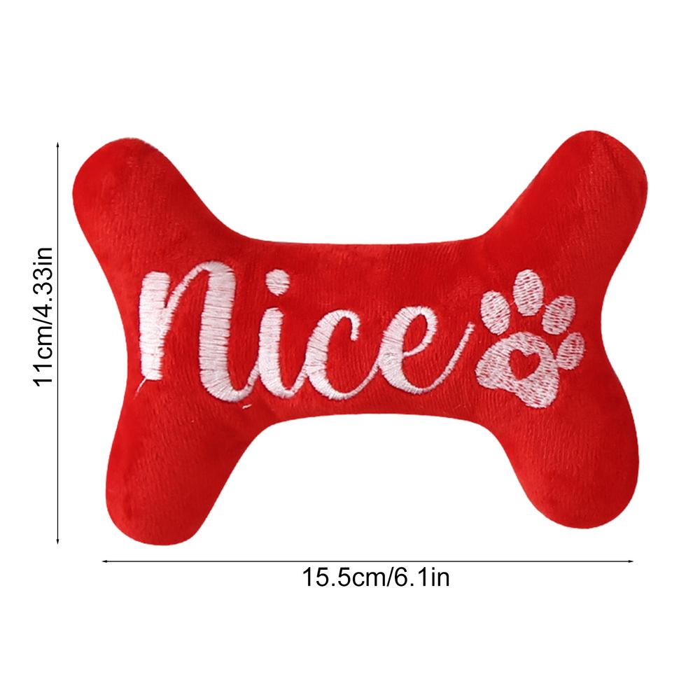 

Santa Claus Cat Toy Christmas Dog Toys For Aggressive Chewers Bite-Resistant Teeth Cleaning Squeaky Plush Toy Boredom Relief