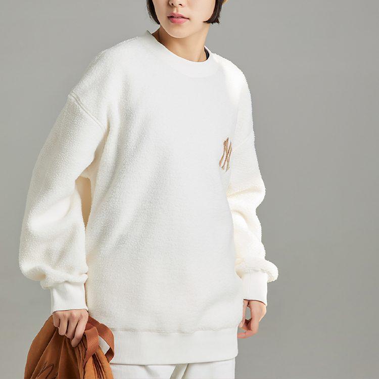MLB New York Yankees Sweatshirts Unisex White Crew Neck Thickened Other 3AMTB0726-50CRS