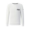 New FILA Fitness Sweatshirts Men's Lead Pink White A51M531204FIV