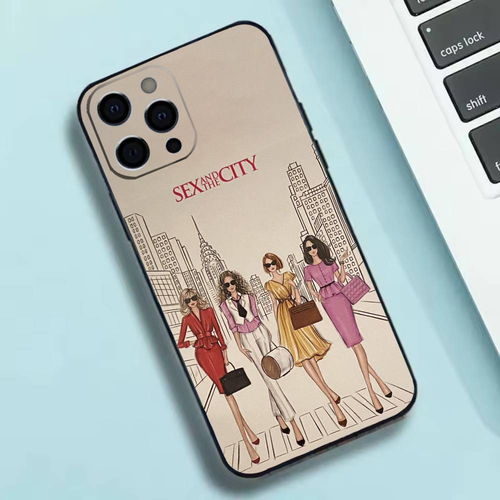 Sex And The City Phone Case Silicone Soft For IPhone 17 16 15 14 13 12 11 X XR Plus Pro Max Plus