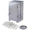 SOTO Kakomu Smoker ST-180 for ST-310/ST-340 Stoves. Includes 4 Plates/Grids. Stainless Steel.