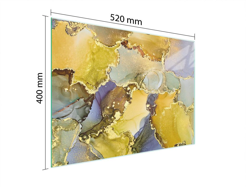 SZKLANA DESKA DO KROJENIA 52x40 MARMUR