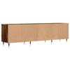 TV Cabinet, Smoked Oak, 150X30X44.5 Cm