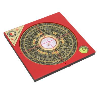 Cinese Feng Shui Luo Pan Metallo Durevole Plastica Indagine Geomantica Presagio Esorcizzare Spiriti Maligni