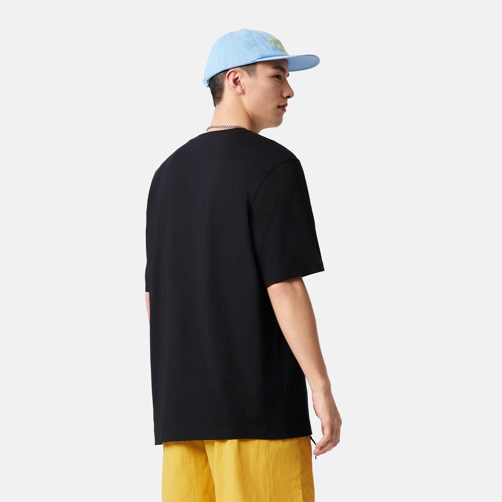Li Ning Sports Life Collection T Shirt Men's Black Summer AHSV369-3
