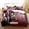 Anime Vocaloid Bedding Set Printed Bed Set With Pillowcase Bed Duvet Cover Soft Single Double Queen Super King Size Bedroom