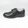 Children Kids Leather Flats Toddler Little Big Boys Lace Up Classic Style Fashion Leather Dark Black Plaid Wedding Stage Shoes